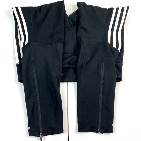 ADIDAS Climalite Black Full Length Tights/Leggings - Picture 4 of 7